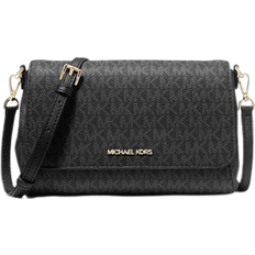 Michael Kors Medium Logo Convertible Crossbody Bag - Black