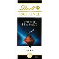 Lindt Excellence Sea Salt Dark Chocolate Bar 100g