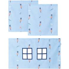 HoppeKids Tin Soldier Curtain for Half High Bed 70x160cm