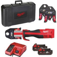 Milwaukee M18 BLHPT-202C M-SET force logic kolborstfritt pressverktyg (2x2,0ah)