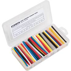 Blåa Kabelskydd Sealey HST100MC Heat Shrink Tubing Assortment 95pc 100mm Mixed Colours