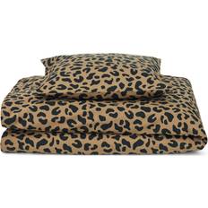 Liewood Junior Ingeborg Duvet Cover Set Mega Leo/Oat Mix 100x140cm