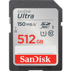 SanDisk SDXC Ultra 512GB 150mb/s C10 UHS-I