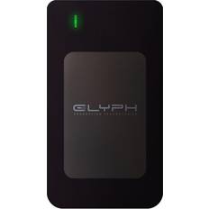 Glyph Atomraid SSD, USB C(3.1, Gen2) USB 3.0, Thunderbolt 3 (2 TB, svart)