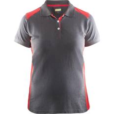 Dam - M - Röda Pikétröjor Blåkläder Women's Polo Shirt