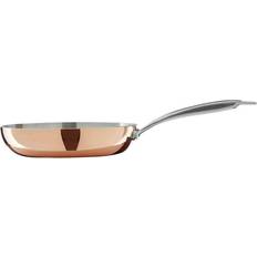 Premier Housewares Interiors Ph 24Cm Frying Pan, Copper Tri Ply