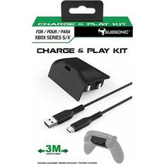 Subsonic Batterier & Laddstationer Subsonic Charge & Play Kit Series Kontroller - Svart