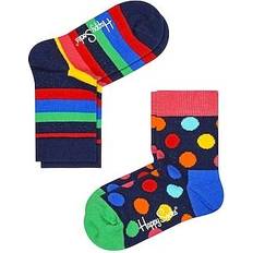 Randiga Strumpor Barnkläder Happy Socks Kid's Stripe Socks - Multicoloured