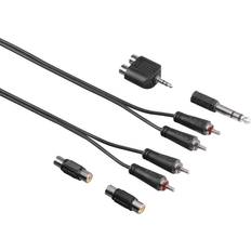 Hama RCA-kablar Hama Kabel Audio Anslutningsset RCA 2.5m