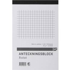 NORDIC Brands Notepad Checkered Perforated A6 100pcs
