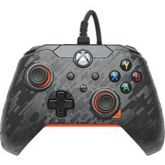 Orange - Xbox One Spelkontroller PDP Wired Gaming Controller (Xbox Series X) - Atomic Carbon