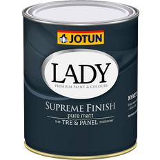 Jotun Matta - Träfärger Målarfärg Jotun Lady Supreme Finish Träfärg White Base 0.68L