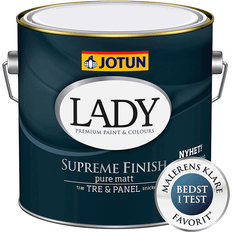 Jotun Matta - Träfärger Målarfärg Jotun Lady Supreme Finish Träfärg White Base 2.7L