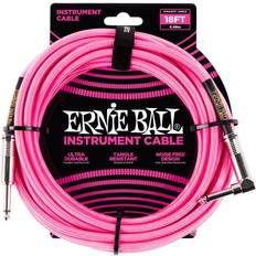 Ernie Ball EB-6083 Instrument Cable Neon Pink