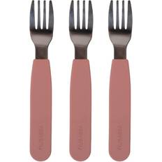 Filibabba Silicone Forks 3-pack Rose