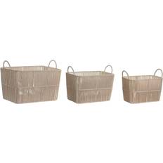 Dkd Home Decor Korg set Beige Korg