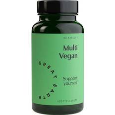 Gurkmeja - Kisel Vitaminer & Mineraler Great Earth Multi Vegan 60 st