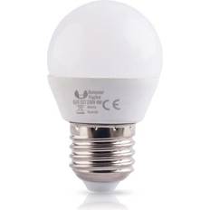 E27 Ljuskällor Forever Light LED-Lampa E27, G45, 6W, 4500K, Vit neutral