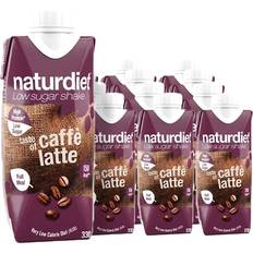 Flytande Viktkontroll & Detox Naturdiet Shake Caffe Latte 330ml 12 st