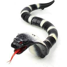 Gummifigurer REAL WILD IR-kobra ormleksak