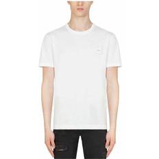 Dolce & Gabbana T-shirts & Linnen Dolce & Gabbana Logo Plaque T-shirt