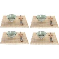 Dkd Home Decor Orientalisk Sushiset Köksutrustning 16st