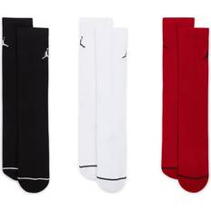 Nike Herr - Röda Underkläder Nike Jordan Everyday Crew Socks 3-pack