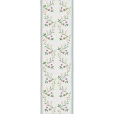 Ekelund Summer Flowers Bordsduk Vit (120x35cm)