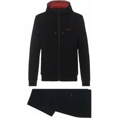 Hugo Boss Hooded Tracksuit Set - Black