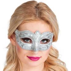 Silver Masker Boland Venice Felina Eye Mask Silver