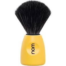 Nom LASSE Shaving Brush Black Fibre Lemon