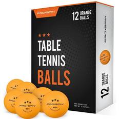 Tresjärnigt - Träning Bordtennisbollar Pro Spin Table Tennis Balls 12-pack