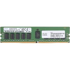 Cisco DDR4 modul 8 GB DIMM 288-pin 2400 MHz PC4-19200 1.2 V registrerad ECC för UCS SmartPlay Select C240 M4, SmartPlay Select C240 M4L, SmartPlay Select C240 M4SX