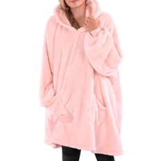 Lång Överdelar Snug Rug Oversized Hoodie - Pink Quartz