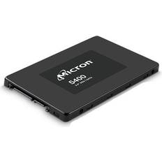 Micron S-ATA 6Gb/s Hårddiskar Micron 5400 PRO SSD krypterat 960 GB inbyggd 2.5" SATA 6Gb/s 256 bitars AES Self-Encrypting Drive (SED) TCG Enterprise SSC