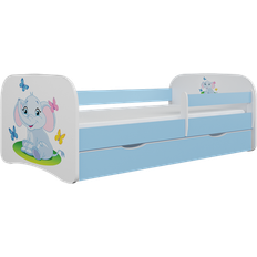 Furniturebox Barnsängar Barnrum Furniturebox Kocot Kids Barnsäng - Babydreams Blå Elephant