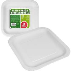 "Tallriksset Best Products Green 20 x 20 cm Papp"