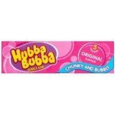 Wrigley's Hubba Bubba Bubble Gum Original Flavour 5 Chunks 35g (20 x 5pk)