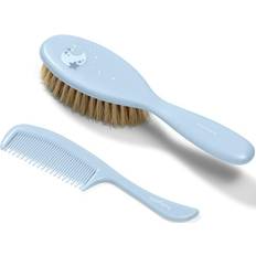 BabyOno Hårvård BabyOno Take Care Hairbrush and Comb III Set Blue (för barn från födseln)