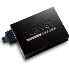 Planet FT-802S15 Fibermediekonverterare 100Mb LAN 10Base-T, 100Base-FX, 100Base-TX RJ-45 SC enkelläge upp till 15 km 1310 nm