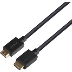 HDMI-kablar Deltaco 8K HDMI - HDMI M-M 1m