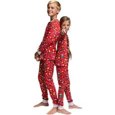 Pyjamasar Barnkläder SillySanta Christmas Pajamas