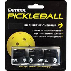 Gamma Sports Pickleball Supreme Overgrip, Black