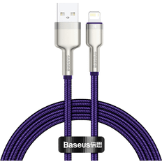 Baseus Cafule USB Lightning cable, 2.4A, 1m purple