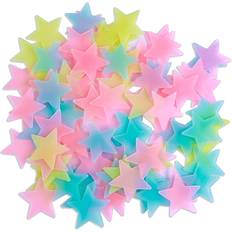 Amaonm Glow in The Dark Luminous Stars Fluorescent Noctilucent Plastic Wall Stickers