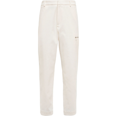 Moncler Bomull - Vita Byxor & Shorts Moncler Straight Cotton Pants
