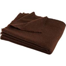 Hay Rektangulära Filtar Hay Mono Chocolate Blankets Grey, Brown