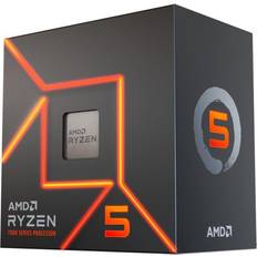 AMD Socket AM5 - Turbo/Precision Boost Processorer AMD Ryzen 5 7600 3.8GHz Socket AM5 Box With Cooler