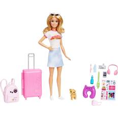 Barbie Hundar Dockor & Dockhus Barbie Barbie Travel Set with Puppy HJY18