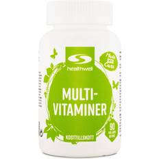 B-vitaminer - Nypon Vitaminer & Mineraler Healthwell MultiVitamins 90 st